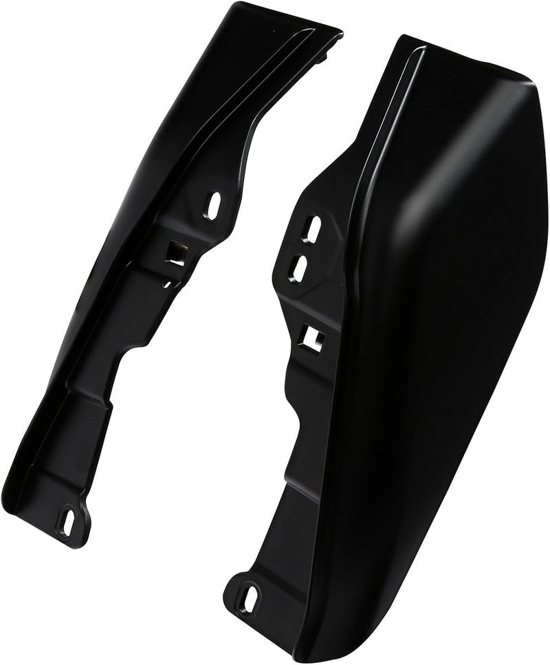 HR3 Black Denim Mid Frame Air Deflectors Heat Shield Compatible with 2015-2017 2022 Street Glide Special Road Glide Special 2018 Road Glide (Style #2) - Image 3